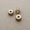 DINGGUANGHE-CUP Power Transmission Products 165A Brass Gear Pore 5mm Shaft (10 Pcs) 16 Teeth Motor Shaft Gears Modulus 0.5 for DIY Toys RC Model Cars Ball Bearings view 4
