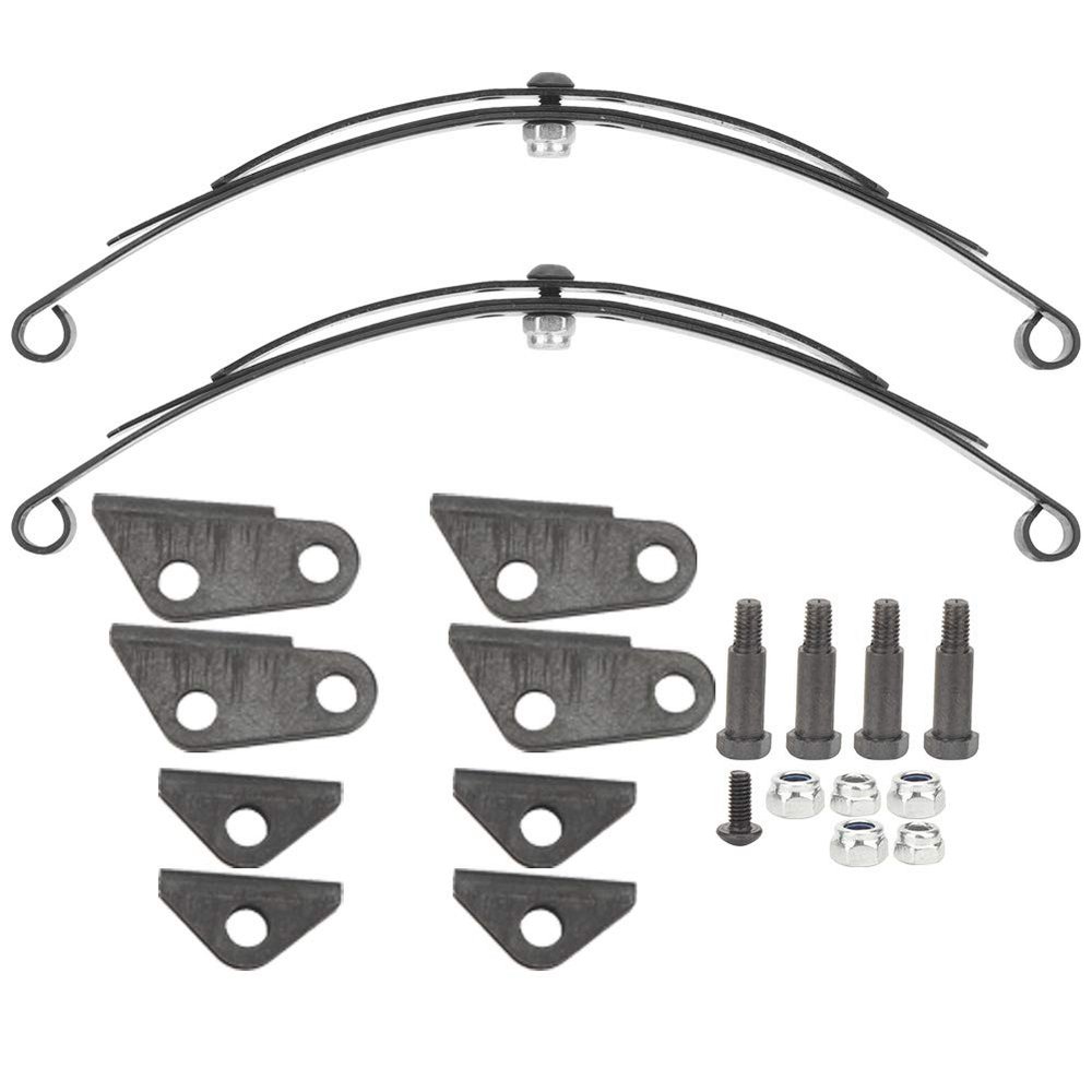 Leaf Type Suspension, Steel Rear Suspension Set for RC Vehicle Parts, 1/14 Truck, 1/10 Scale Trailer Suspension