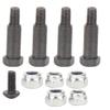 Leaf Type Suspension, Steel Rear Suspension Set for RC Vehicle Parts, 1/14 Truck, 1/10 Scale Trailer Suspension view 3