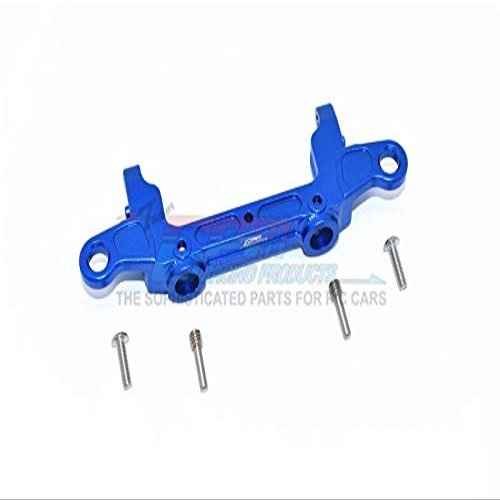 Axial SCX10 III AXI03007 Upgrade Parts Aluminum Rear Bumper Mount - 1Pc Set Blue