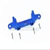 Axial SCX10 III AXI03007 Upgrade Parts Aluminum Rear Bumper Mount - 1Pc Set Blue view 1