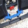 Axial SCX10 III AXI03007 Upgrade Parts Aluminum Rear Bumper Mount - 1Pc Set Blue view 2