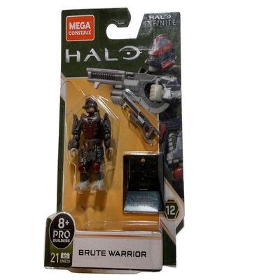Mega Construx Halo Infinite Brute Warrior Minifigure