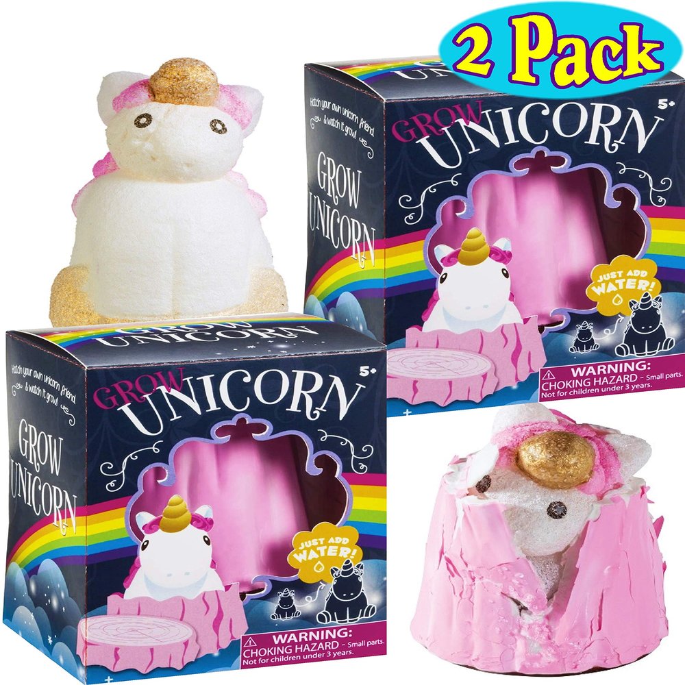 Toysmith Grow-A-Unicorn Gift Set Bundle - 2 Pack