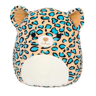Squishmallows Official Kellytoy Plush 8" Liv The Teal Leopard - Ultrasoft Stuffed Animal Plush Toy