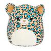 Squishmallows Official Kellytoy Plush 8" Liv The Teal Leopard - Ultrasoft Stuffed Animal Plush Toy view 1