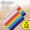BAZIC Products Modeling Clay Stick 9 Color, 260g (9.17 oz), Modeling Dough Art Craft Non Toxic Gift for Artist Kids, 1-Pack view 2