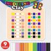 BAZIC Products Modeling Clay Stick 9 Color, 260g (9.17 oz), Modeling Dough Art Craft Non Toxic Gift for Artist Kids, 1-Pack view 3