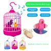 Forart Singing and Chirping Bird in Cage - Realistic Sounds and Movements - Sound Activated Chirp Toy - Electronic Simulation Bird Cage view 2