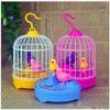 Forart Singing and Chirping Bird in Cage - Realistic Sounds and Movements - Sound Activated Chirp Toy - Electronic Simulation Bird Cage view 4