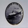 US Navy USS Cabot CVL-28 Colorized Challenge Art Coin view 1