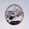 US Navy USS Piedmont AD-17 Colorized Challenge Art Coin view 1