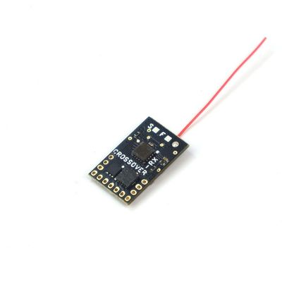 Dancing Wings Hobby 2.4G 4CH/5CH/6CH/7CH Mini Low Voltage DSM2 DSMX Receiver Built-in Brushed/Brushless ESC Regulator (RX344-T)