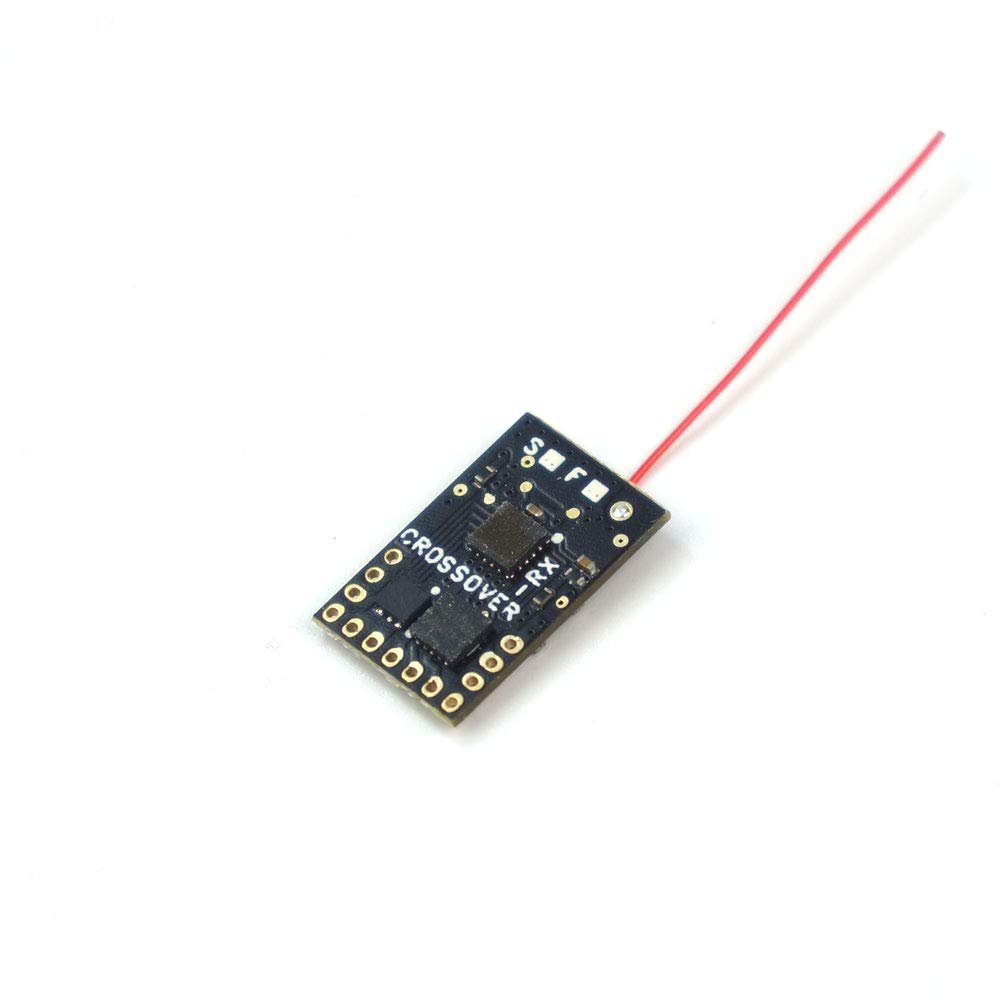 Dancing Wings Hobby 2.4G 4CH/5CH/6CH/7CH Mini Low Voltage DSM2 DSMX Receiver Built-in Brushed/Brushless ESC Regulator (RX344-T)
