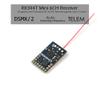 Dancing Wings Hobby 2.4G 4CH/5CH/6CH/7CH Mini Low Voltage DSM2 DSMX Receiver Built-in Brushed/Brushless ESC Regulator (RX344-T) view 2