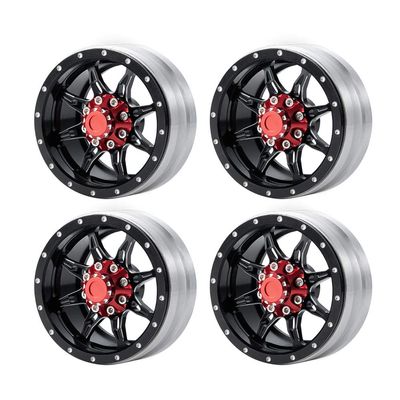 1.9" Alloy Beadlock Wheel Rims for RC Wraith TRX-4 Axial SCX10 SCX10 III AXI03007 Redcat D90 CC01 axial rr10 Bomber Crawlers