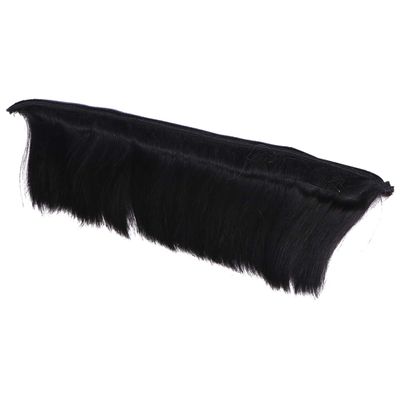 TENDYCOCO Cockscomb Wig for Halloween Costume - Black Mohawk Hair Headdress for Party Carnival and Performance Decor
