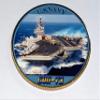 US Navy USS George Washington CVN-73 Colorized Challenge Art Coin view 1