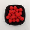 30pcs Scarlet Red Color 14mm Silicone Polyhedron Beads Silicone Geometry Icosahedron Beads for Mom Jewelry Necklace Making view 4