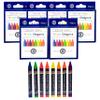 Color Swell Neon Crayons Bulk Packs - 6 Boxes of Fun Neon Crayons of Large Crayon Teacher Quality Durable Classroom Packs for Kids Students Party Favors view 1