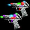ArtCreativity Ranger Hand-Gun Toy Set with Flashing Lights & Sounds, 2 Cool Futuristic Handguns, Pretend Play, Great Party Favor, Gift for Boys and Girls, Batteries Included- Colors May Vary view 2