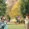ArtCreativity Ranger Hand-Gun Toy Set with Flashing Lights & Sounds, 2 Cool Futuristic Handguns, Pretend Play, Great Party Favor, Gift for Boys and Girls, Batteries Included- Colors May Vary view 4