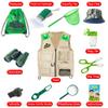 ESSENSON Outdoor Explorer Kit & Bug Catcher Kit with Vest, Outdoor Toy Gift for 3 4 5 6 7 8+ Year Old Boys Girls Kids Binoculars, Magnifying Glass, Butterfly Net, Camping, Adventure view 2