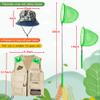 ESSENSON Outdoor Explorer Kit & Bug Catcher Kit with Vest, Outdoor Toy Gift for 3 4 5 6 7 8+ Year Old Boys Girls Kids Binoculars, Magnifying Glass, Butterfly Net, Camping, Adventure view 3