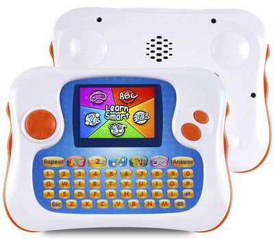 Eduboy Kids Tablet,English-Spanish Bilingual Learning Tablet for Kids, Educational Toy with 104 Learning Apps/Games,Support TV Out Function,Great Choice for Preschool Toddlers Babies Early Education