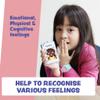 My Feelings and Emotion Girls Flash Cards for Visual aid Special Ed, Speech Delay Non Verbal Children and Adults with Autism, Special Needs ASD ADHD (Mix Girls) view 4