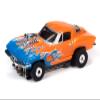 Auto World Flames - Thunderjet - Release 29 - 1967 Chevrolet Corvette w/ Blower Scale Slot Car view 2