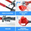 Toy Choi's Toy Trimmer - Power Construction Play Tool Kids Trimmer,Outside Pretend Play Garden Toy with Light Sound,Educational Gift Kid Toddler Tool Set for Boy Girl Age 3, 4, 5,6,7+ view 3