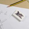 Azeeda 2 x 45mm 'French Bulldog Puppy' Erasers/Rubbers (ER00024353) view 2