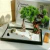 BangBangDa Japanese Zen Garden Kit for Desk - Meditation Rock Sand Garden for Birthday Gift Office Home Desktop Relaxation Decor Bamboo Rakes Bonsai Tree Pagoda Accessories Tools Kits view 3