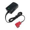 FLHFULIHUA 6V Kids Ride On Car Charger, 7Volt 800MA Battery Charger for BMX X6 Kid TRAX Disney GMC Dinsney Wal-Mart Moto ATV Quad Ride-On Toys Red Square Plug view 1