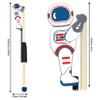 Animal Acrobats - Space from Deluxebase. Traditional Acrobatic Wooden Toy for Kids, Tumbling Animal Figure, Great Eco-Friendly Wood Gift and Party Favor. view 3