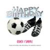 Anniversary House Football Cake Decorations, Football Cake Topper, Football Birthday Decorations, Cake Decorations for Men, Football, Boots & Silver Happy Birthday Motto, Pack of 4, BU040 view 4