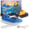 Discovery Kids #MINDBLOWN Solar Land and Sea Vehicles, Kids DIY STEM 26-Piece You-Build-It Experiment Set for Children Ages 6+ and Older, 7 Renewable Energy Hands-On Learning Activities view 1