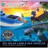 Discovery Kids #MINDBLOWN Solar Land and Sea Vehicles, Kids DIY STEM 26-Piece You-Build-It Experiment Set for Children Ages 6+ and Older, 7 Renewable Energy Hands-On Learning Activities view 2