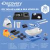 Discovery Kids #MINDBLOWN Solar Land and Sea Vehicles, Kids DIY STEM 26-Piece You-Build-It Experiment Set for Children Ages 6+ and Older, 7 Renewable Energy Hands-On Learning Activities view 4