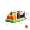 Bounceland Pro Racer Obstacle Bounce House with Dual Slides, Bounce, Climb, Slide All in One, UL 1 HP Blower Included, 19 ft x 9 ft x 7 ft H, Great for Big Party, Fun Racing Game in Teams view 3