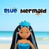 Linzy Toys,Aria Mermaid Doll, Soft Plush Mermaid, Blue, 18" Mermaid Toys for Little Girls, Sirena's para ninas, Sirena's Plush (89002) view 4