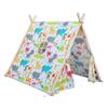 100% Canvas Cotton Kids Playhouse for Boy & Girl Indoor and Outdoor - Natural Premium Breathable Cotton Canvas and Sturdy Pine Wood Frame for Your Kids Playhouse (Jungle) view 2