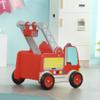 Labebe Wooden Baby Push Walker - Learning Toy for Toddlers 1-3 Year Old Boys and Girls, Fire Truck With Wheels view 3