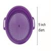 Fun Express 5-Piece Sand Sieve Sifter Set - Colorful Beach Toy Set Kids Outdoor Play & Sand Fun - Perfect Beach Days Receptions & Special Occasions - 9 Inch (Red Blue Yellow Purple & Green) - 5 Pieces view 3