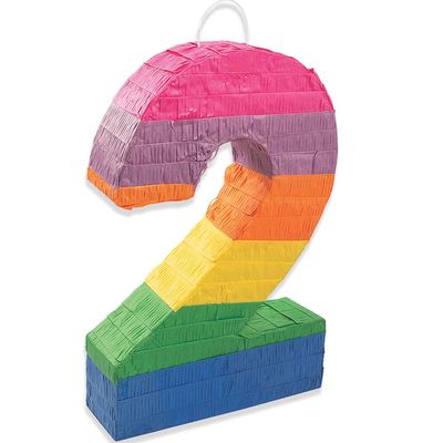 2-Shaped Piata - Party Decor - 1 Piece
