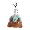 Aurora Enchanting Tasty Peach Mint Chocolate Nomwhal Clip-On Stuffed Animal - Bright & Colorful Design for Room Decor - Perfect for Adults, Kids, and Birthdays - Brown 4.5 Inches view 2