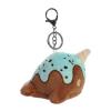 Aurora Enchanting Tasty Peach Mint Chocolate Nomwhal Clip-On Stuffed Animal - Bright & Colorful Design for Room Decor - Perfect for Adults, Kids, and Birthdays - Brown 4.5 Inches view 4