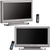2 Pieces 1:12 Miniature TV Television with Remote Control Dollhouse Television Mini Furniture Model Dollhouse Decoration Accessories view 1