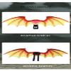 Himine Children's Cartoon Dragon Mask Wings set Children's day Halloween Christmas Party Performance Props (Wing) view 3